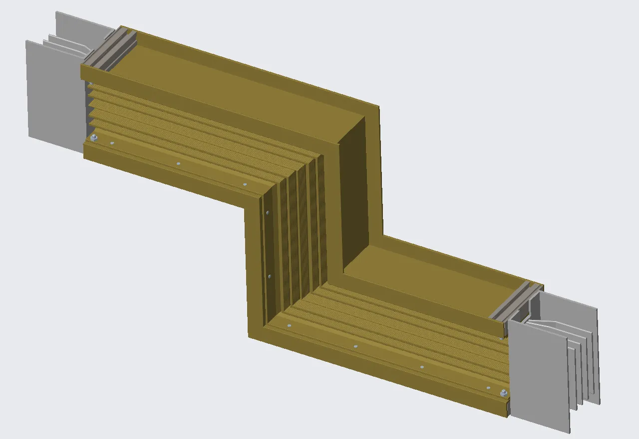 21 Шинопровод с вертикальным Z-образным изгибом (2)