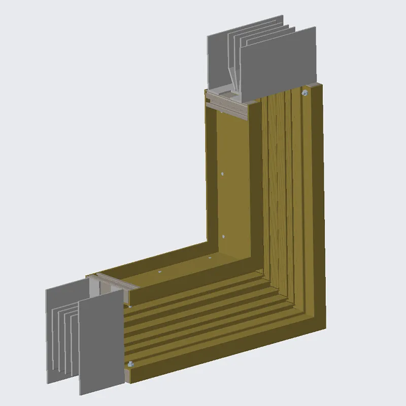 23 Шинопровод с вертикальным изгибом
