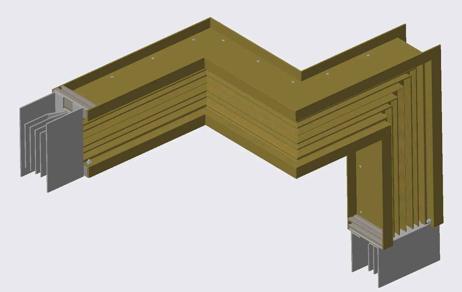 24 Шинопровод с комбинированным изгибом от горизонтального Z-образного к вертикальному (2)