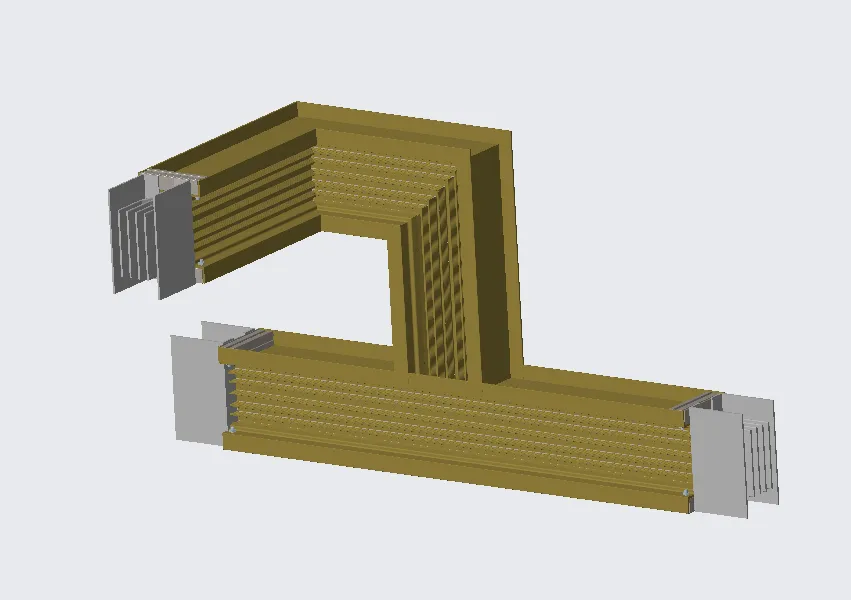 28 Шинопровод с нестандартным тройником (2)